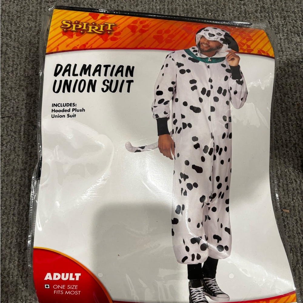 Spirit Dalmatian Hooded Union Suit